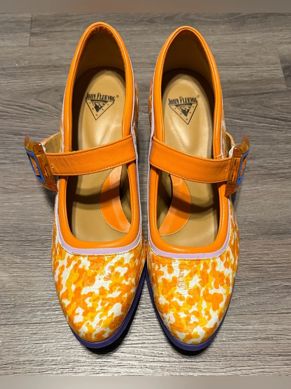 Fluevog Sole Talk Leonora size 9 - Picture 4 of 7
